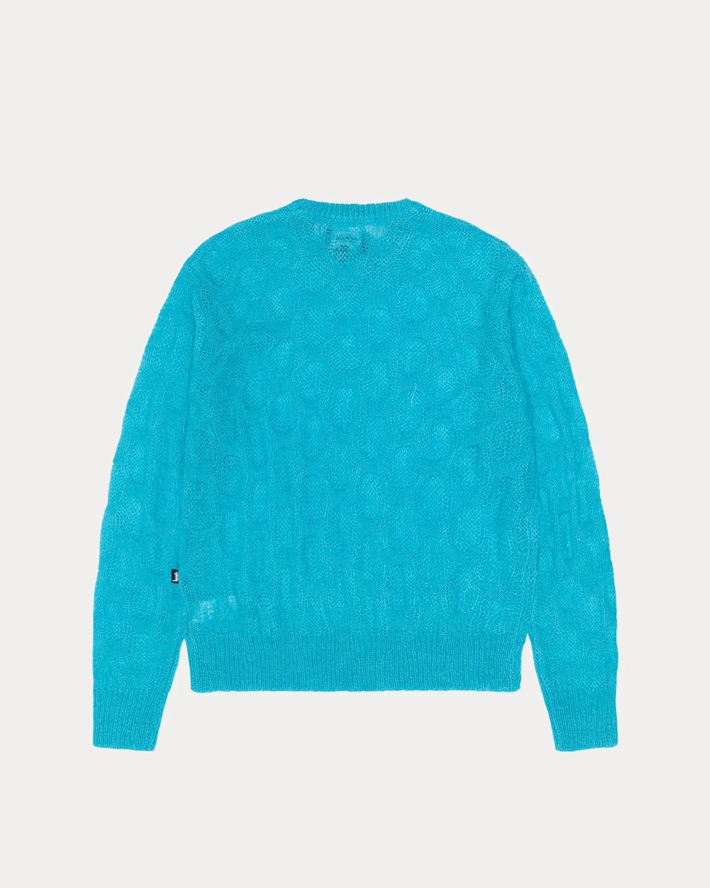 LOOSE KNIT CROSS CABLE SWEATER