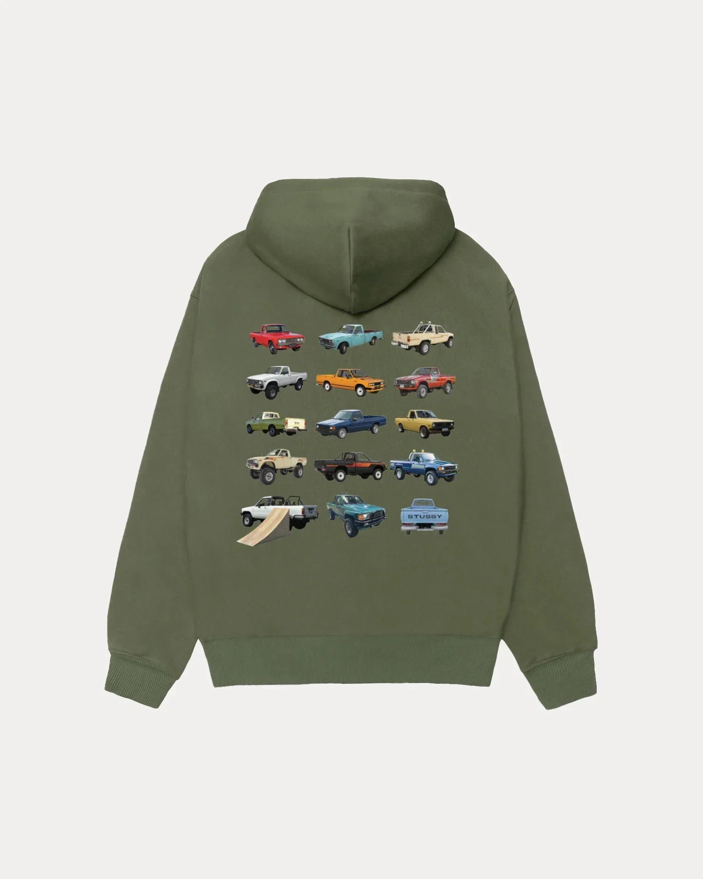 STUSSY PICKUP ZIP HOODIE