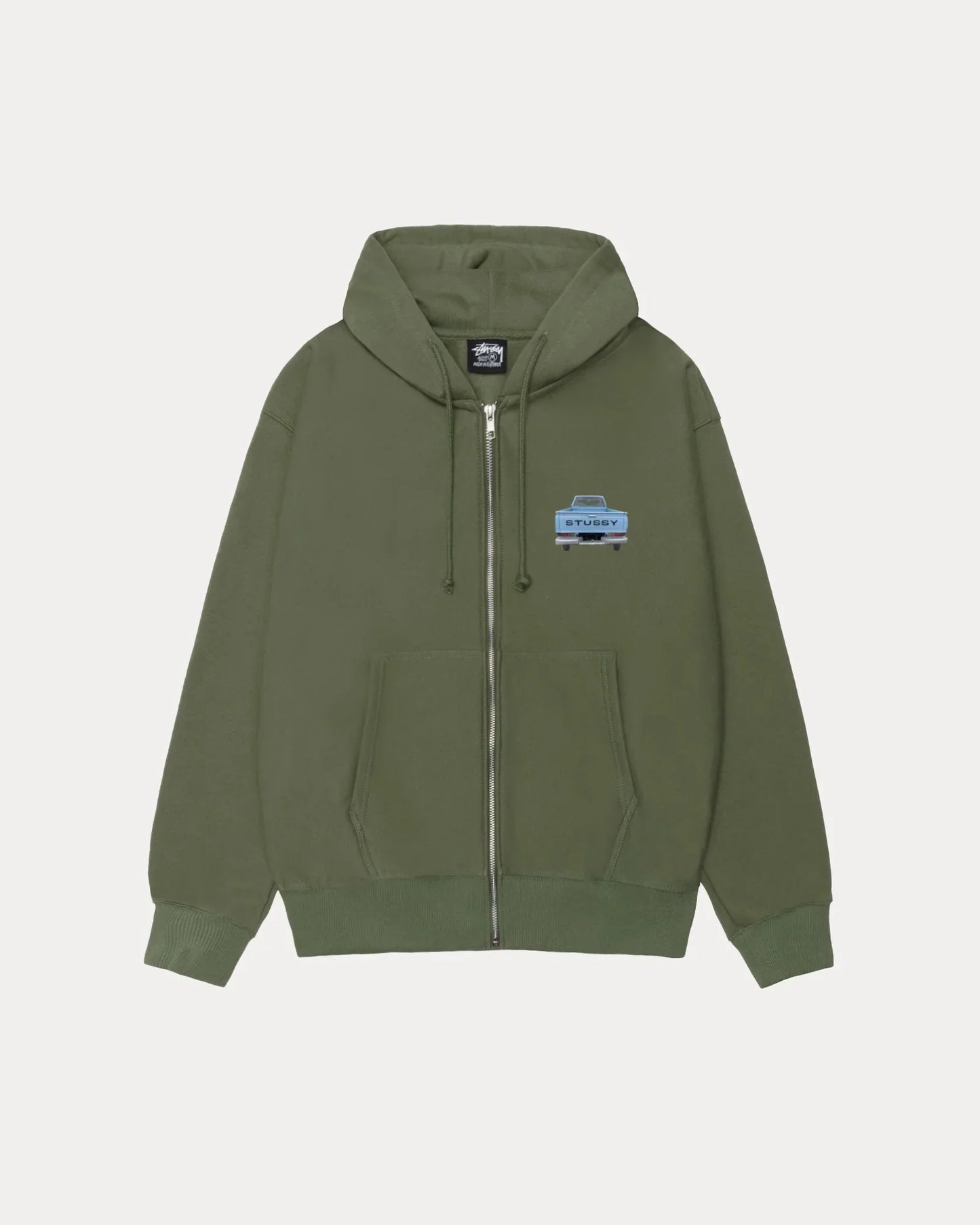 STUSSY PICKUP ZIP HOODIE