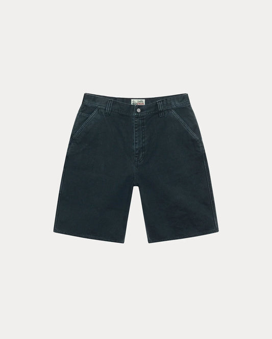 STUSSY WASHED CANVAS WORK SHORT