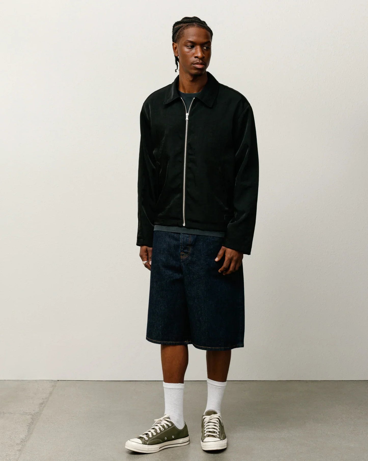 STUSSY SS LINK NYLON CLUB JACKET