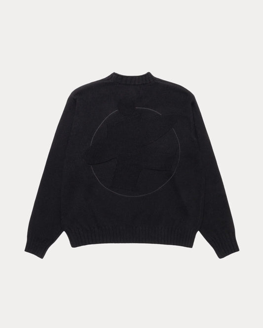 STUSSY SURFMAN MOCK SWEATER