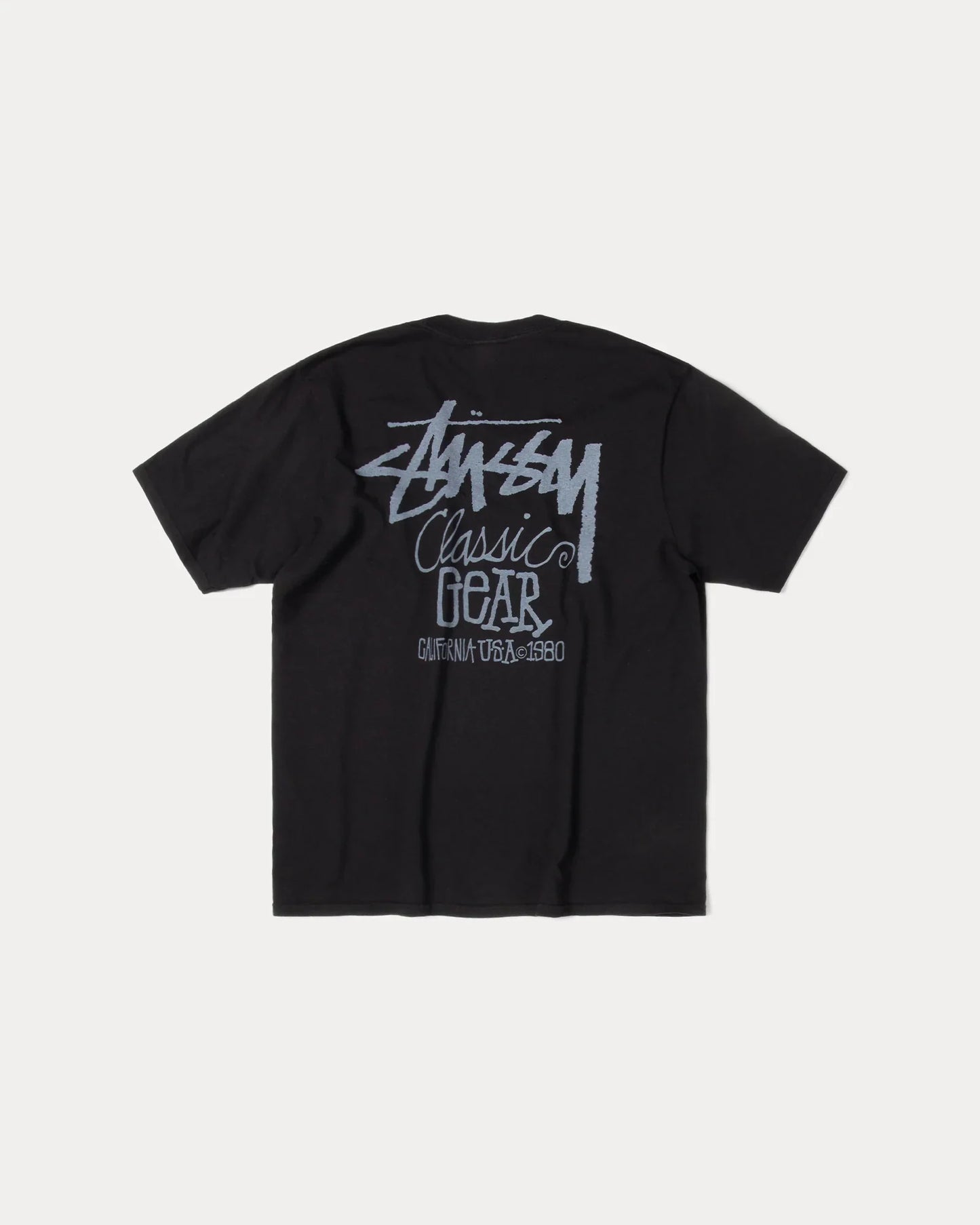 STUSSY CLASSIC GEAR TEE PIGMENT DYED