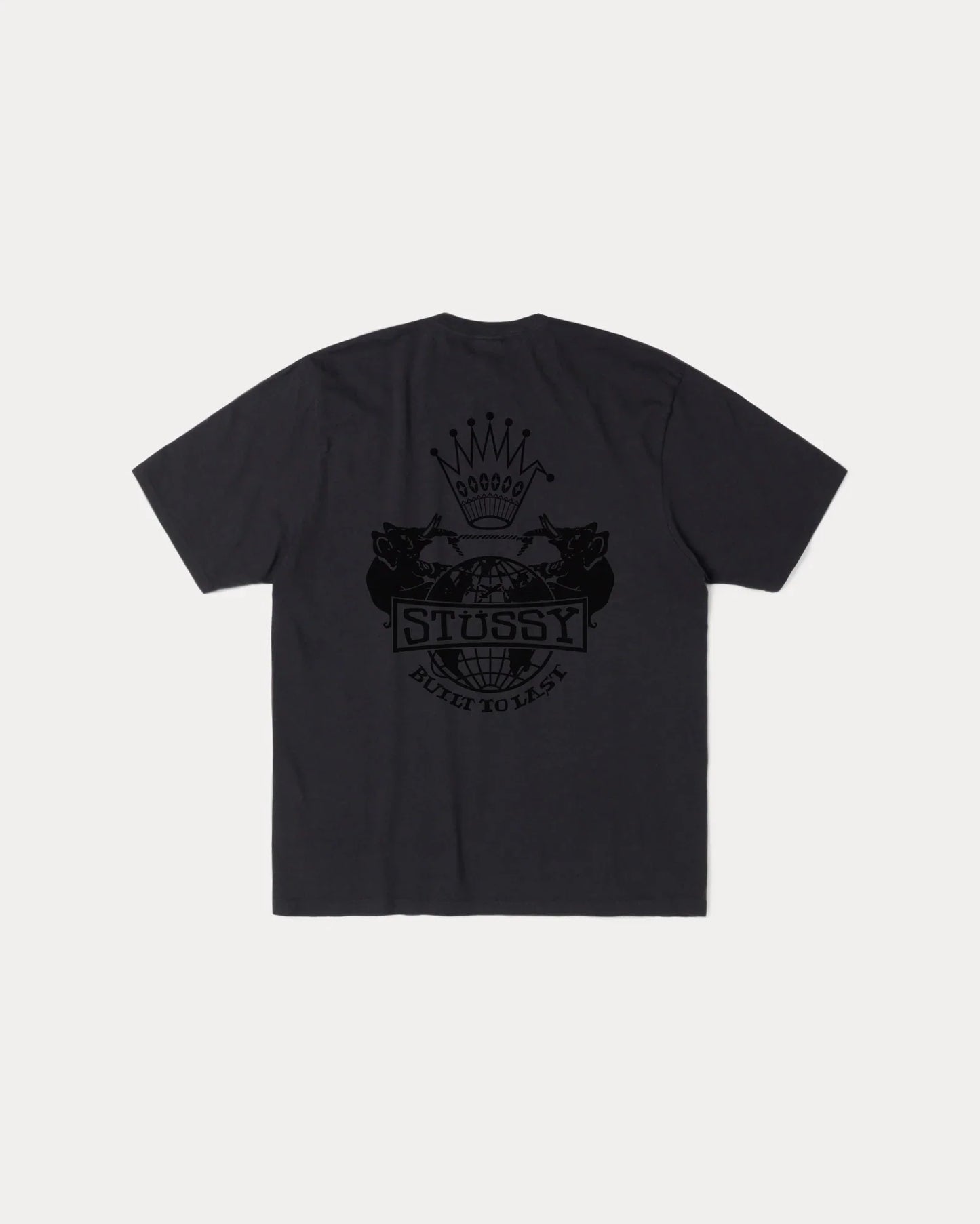 STUSSY BUILT TO LAST TEE PIGMENT DYED