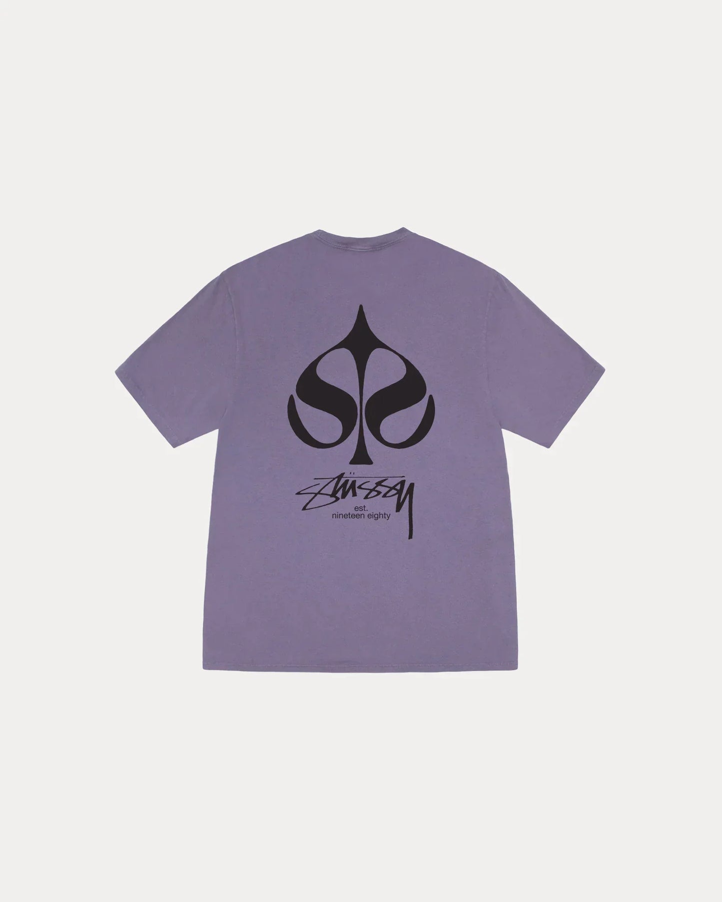 STUSSY SPADE TEE PIGMENT DYED