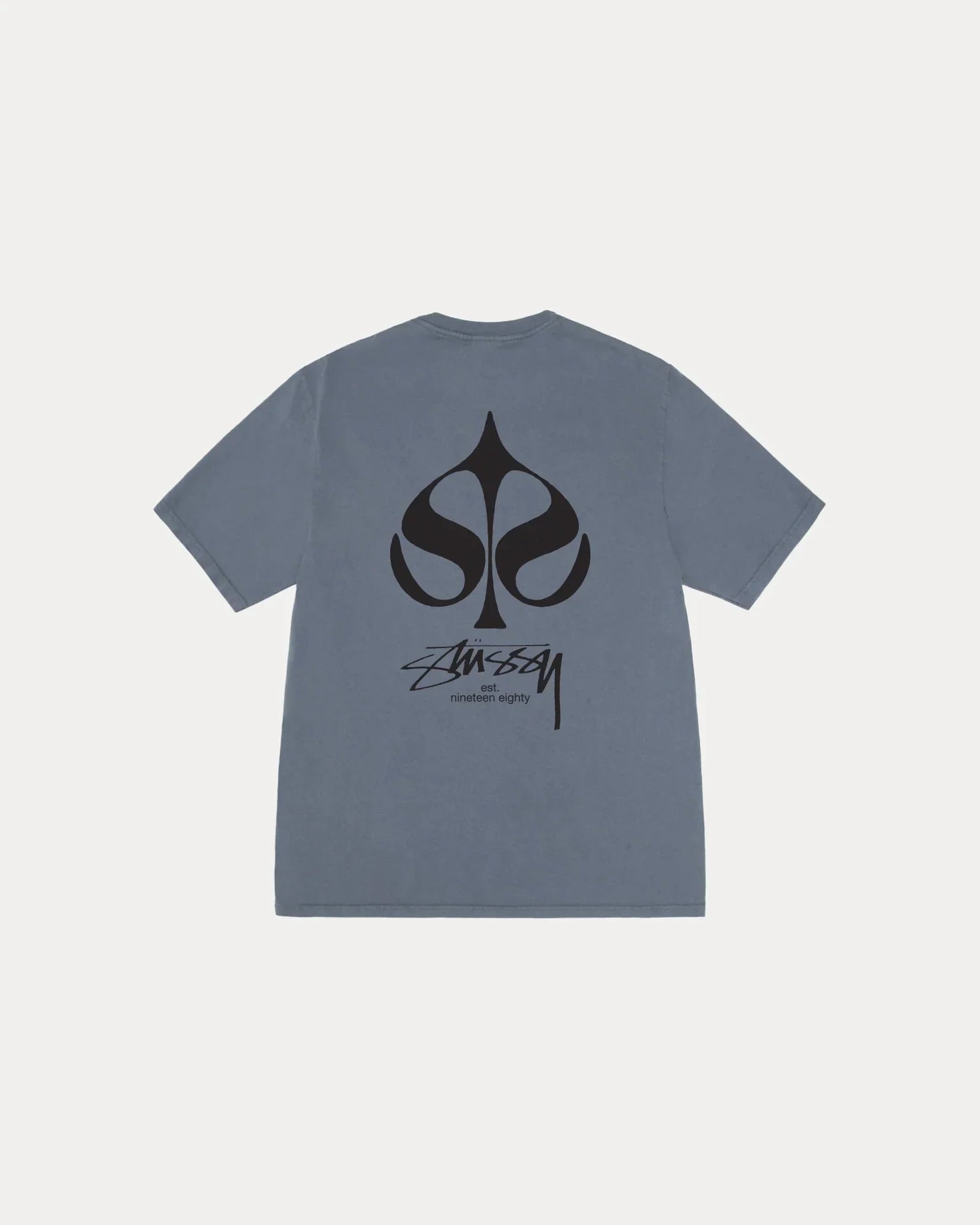 STUSSY SPADE TEE PIGMENT DYED
