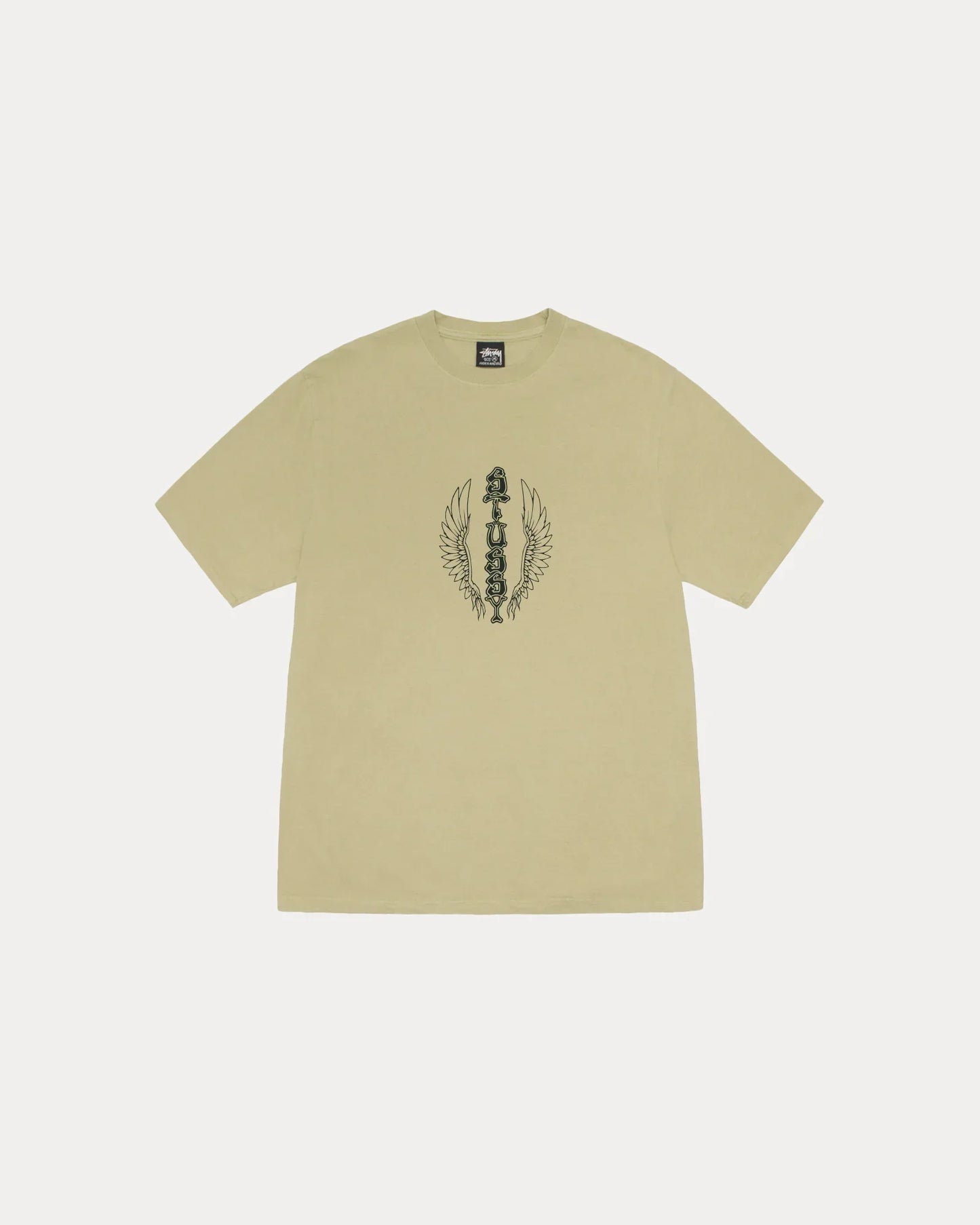 STUSSY WES WINGS TEE PIGMENT DYED