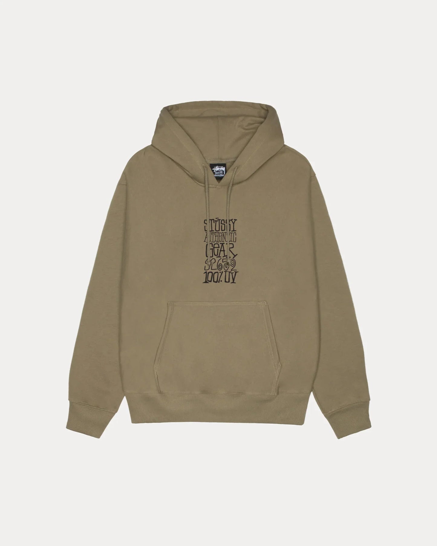 STUSSY AUTHENTIC GEAR HOODIE